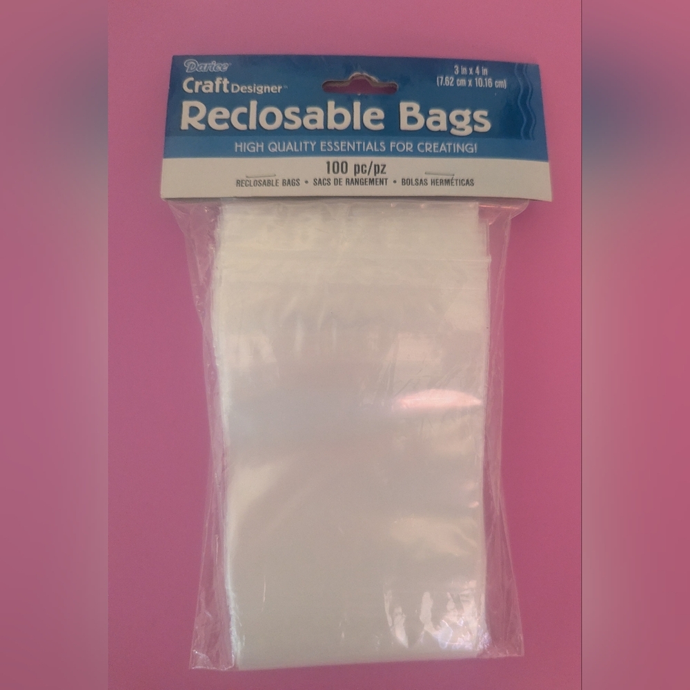 Reclosable Bags 100 Pack